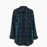Thumbnail for your product : Madewell Flannel Ex-Boyfriend Shirt in Ontario Plaid