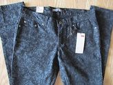 Thumbnail for your product : Levi's Too Superlow 524 Skinny Jeans Black/Charcoal Print