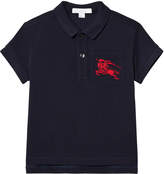 Thumbnail for your product : Burberry Navy Grant Branded Polo Shirt