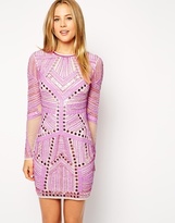 Thumbnail for your product : ASOS Embellished Mirror Body-Conscious Dress
