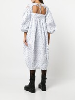 Thumbnail for your product : Cecilie Bahnsen Graphic-Print Empire-Line Dress