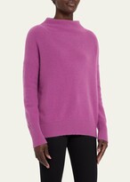 Thumbnail for your product : Vince Boiled Cashmere Funnel-Neck Pullover