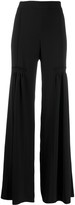 Thumbnail for your product : Chloé High-Rise Ruched Detail Palazzo Pants