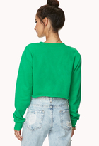 Thumbnail for your product : Forever 21 Cropped The Avengers Sweatshirt
