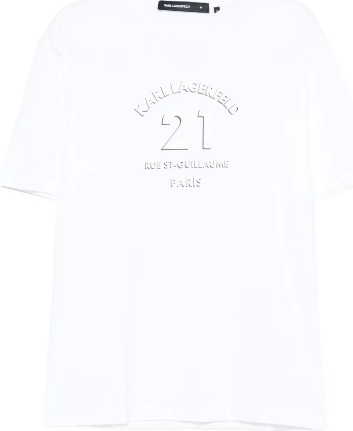 Karl Lagerfeld Paris logo cotton T-shirt