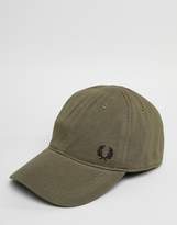 Thumbnail for your product : Fred Perry Pique Classic Baseball Cap In Khaki