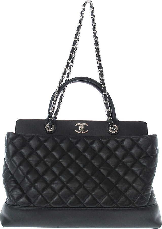 Chanel Matelassé Leather Tote Bag (Pre-Owned) - ShopStyle