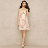 Thumbnail for your product : Ralph Lauren Blue Label Floral Linen Dress
