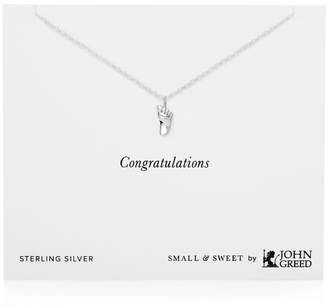 John Greed Small & Sweet Congratulations Necklace