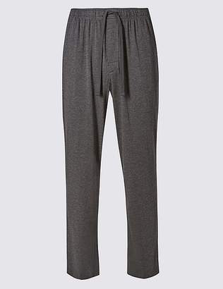 Marks and Spencer Supima® Slim Fit Pyjama Bottom with Modal