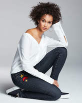 Thumbnail for your product : A.L.C. Wes Bateau-Neck Long-Sleeve Poplin Top