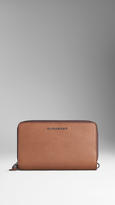 Thumbnail for your product : Burberry London Leather Travel Wallet