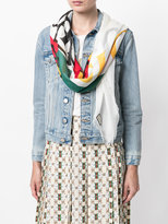 Thumbnail for your product : Gucci Coco Capitán print scarf