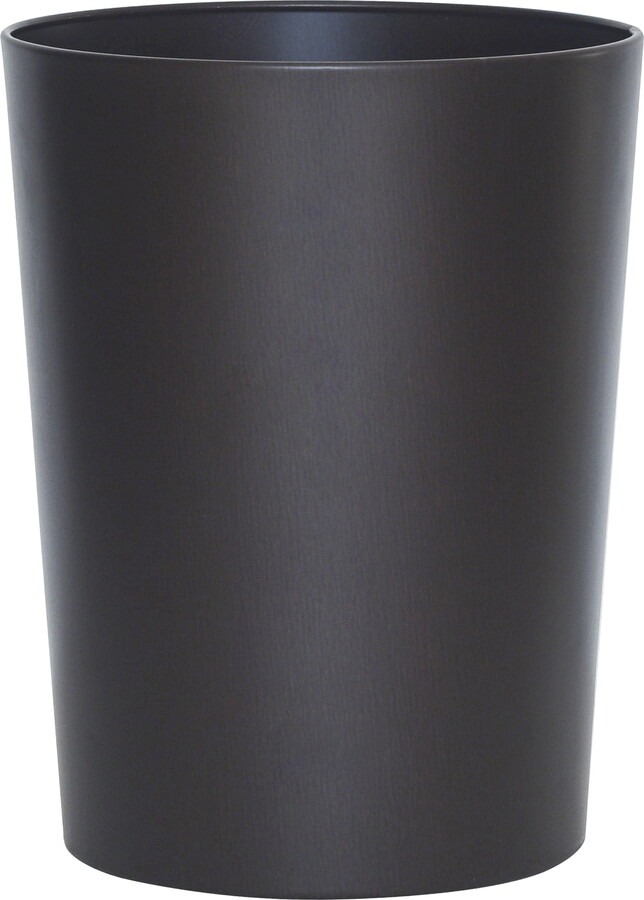 Bronze Metal Bathroom Wastebasket, Mainstays 2.2 gal