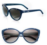 Thumbnail for your product : Chloé Modified Cat's-Eye Sunglasses