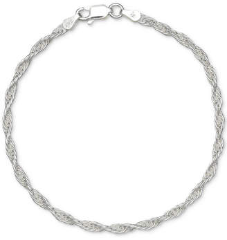 Giani Bernini Twisted Link Bracelet in Sterling Silver, Created for Macy's