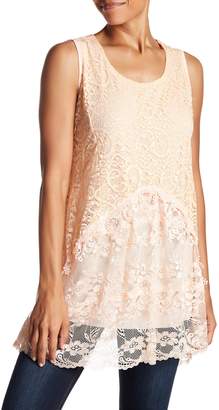 Couture Simply Lace Sleeveless Tank