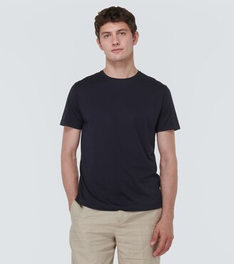 Loro Piana Silk and cotton-blend T-shirt