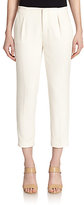 Thumbnail for your product : Haute Hippie Front Pleat Cropped Pants