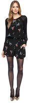 Thumbnail for your product : Juicy Couture Lovebirds Silk Romper