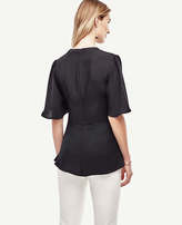 Thumbnail for your product : Ann Taylor V-Neck Peplum Top