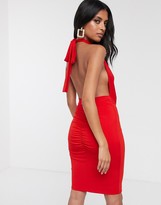 Thumbnail for your product : AX Paris halter mini dress