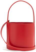 Thumbnail for your product : Saint Laurent Staud Bissett Leather Bucket - Red