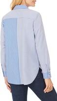 Thumbnail for your product : Foxcroft Maven Stripe Button-Up Shirt