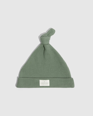Country Road Green Beanies - Unisex Organically Grown Cotton Waffle Beanie - Size One Size at The Iconic