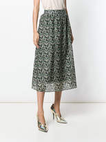 Thumbnail for your product : Manoush floral camouflage midi skirt