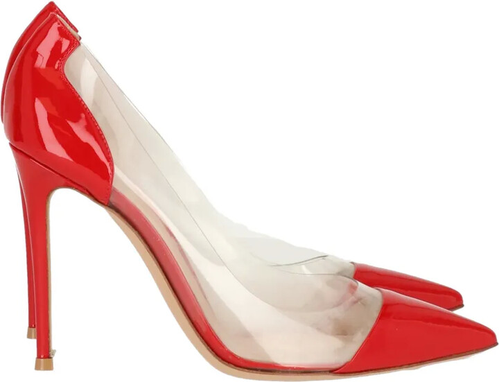 Gianvito Rossi Plexi pointed-toe pumps