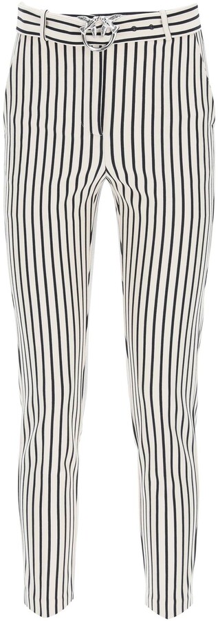Blue And White Striped Pants For Women | Shop the world's largest 