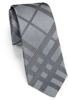 Thumbnail for your product : Burberry Tonal-Check Silk Tie