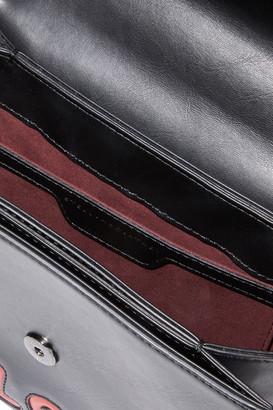 Stella McCartney Falabella Box Laser-cut Faux Leather Shoulder Bag
