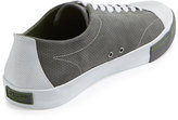 Thumbnail for your product : Original Penguin Tobaggan Perforated Suede Cap-Toe Sneaker, Light Gray
