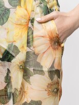 Thumbnail for your product : Dolce & Gabbana Floral-Print Sheer Trousers