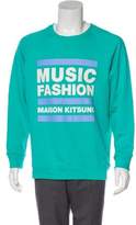 Thumbnail for your product : MAISON KITSUNÉ Graphic Knit Sweatshirt