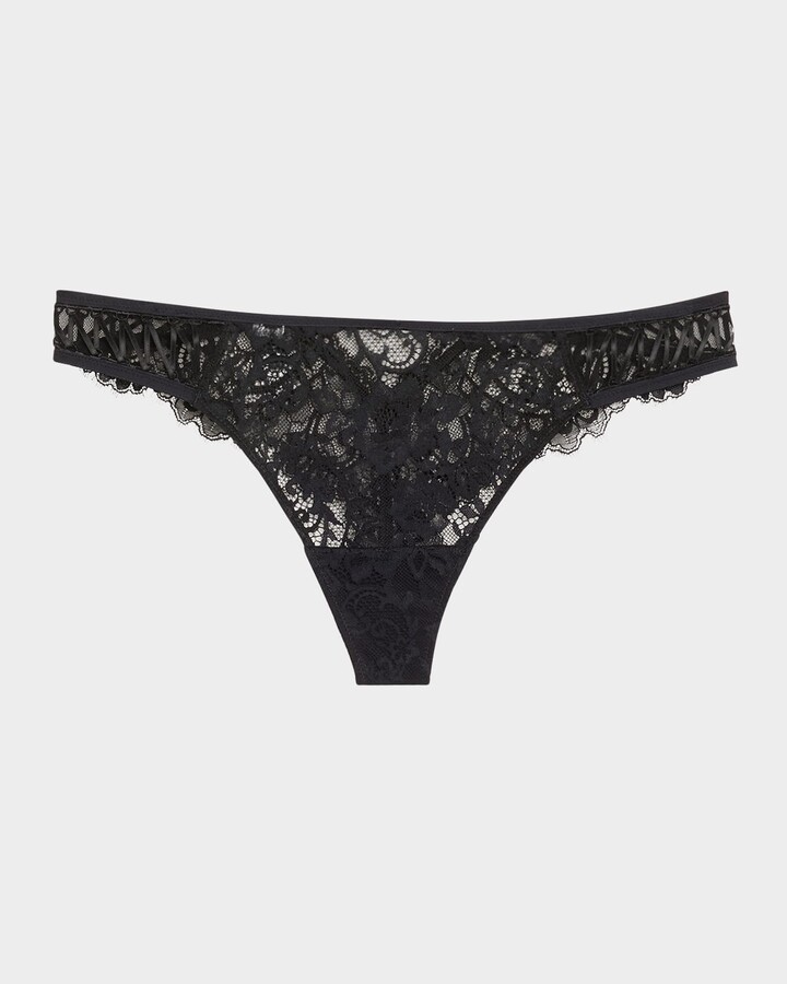 Desirs De Venise Lace & Tulle G-String