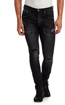 Thumbnail for your product : Purple Brand P002 Slim Dropped Fit Ankle Zip Jeans