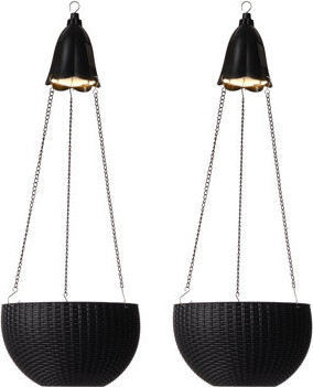 Glitzhome 2 - Piece Hanging Planter