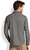 Thumbnail for your product : Vince Plaid Cotton Sportshirt