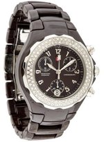Thumbnail for your product : Michele Tahitian Chocolate Ceramic Watch