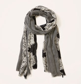 Thumbnail for your product : LOFT Etched Floral Scarf