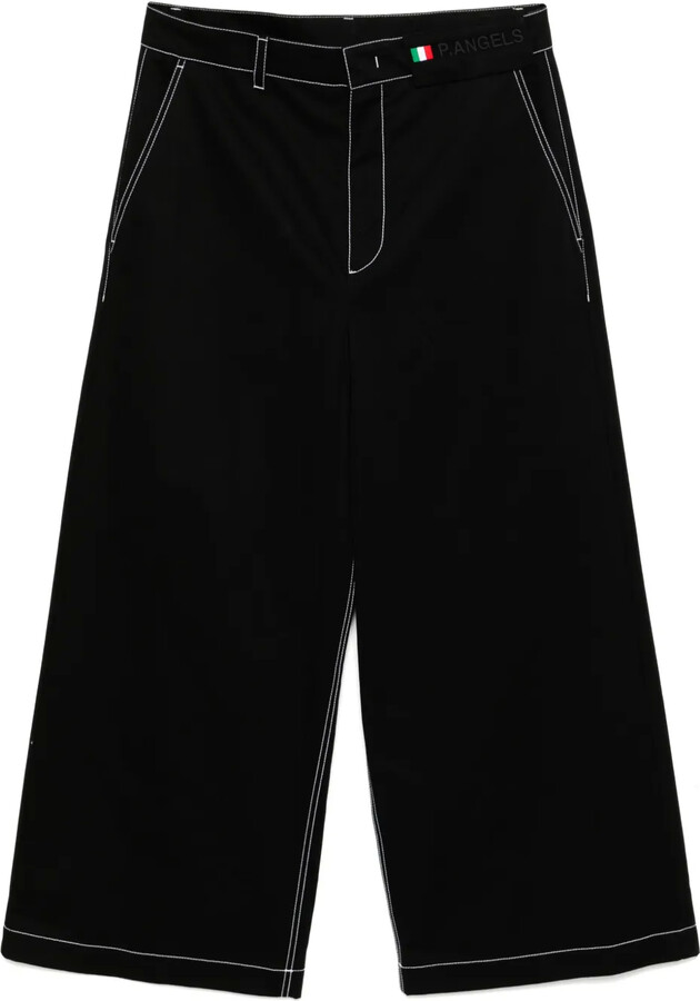 Palm Angels x Moncler x Palm Angels wide-leg trousers