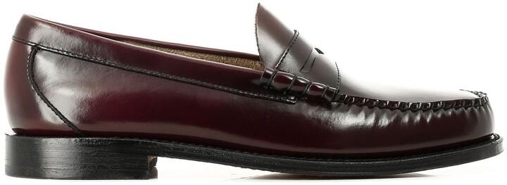G.H. Bass & Co. GH Bass Weejuns Larson Penny Loafers - Wine Leather
