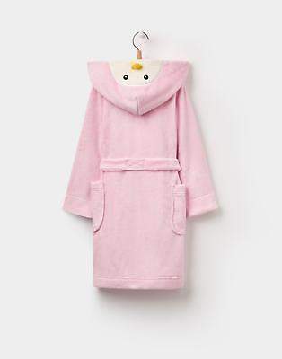 Joules Tweetie Character Dressing Gown in Sizes 1-12 Years in Rose Pink Penguin