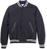 Thumbnail for your product : Sandro Leather-Trimmed Bomber Jacket
