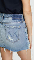 Thumbnail for your product : Mother The Vagabond Mini Fray Jeans