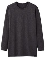Thumbnail for your product : Uniqlo MEN HEATTECH Crew-Neck Long Sleeve T Shirt