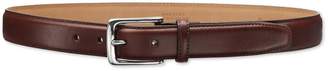 Brown Leather Dress Belt Size 30-32 by Charles Tyrwhitt
